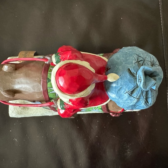 Jim Shore Bearing gifts for one and all Santa riding  a bear figurine. - Picture 11 of 16